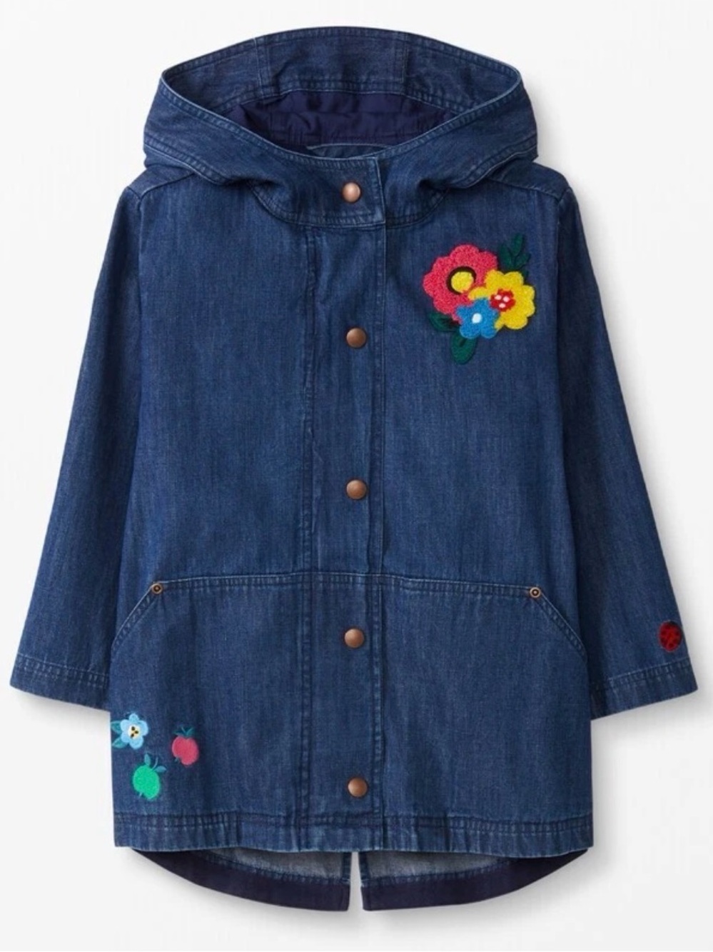 Hanna Andersson Chambray Anorak Jacket
